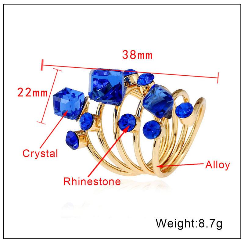 Crystal Coil Statement Ring product image