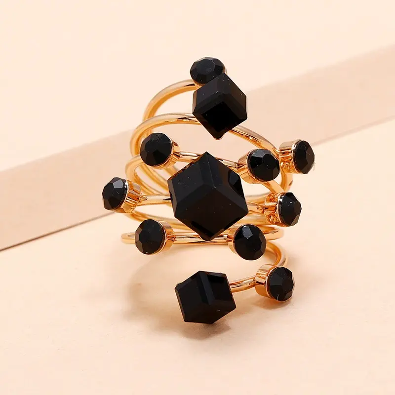 Crystal Coil Statement Ring product image