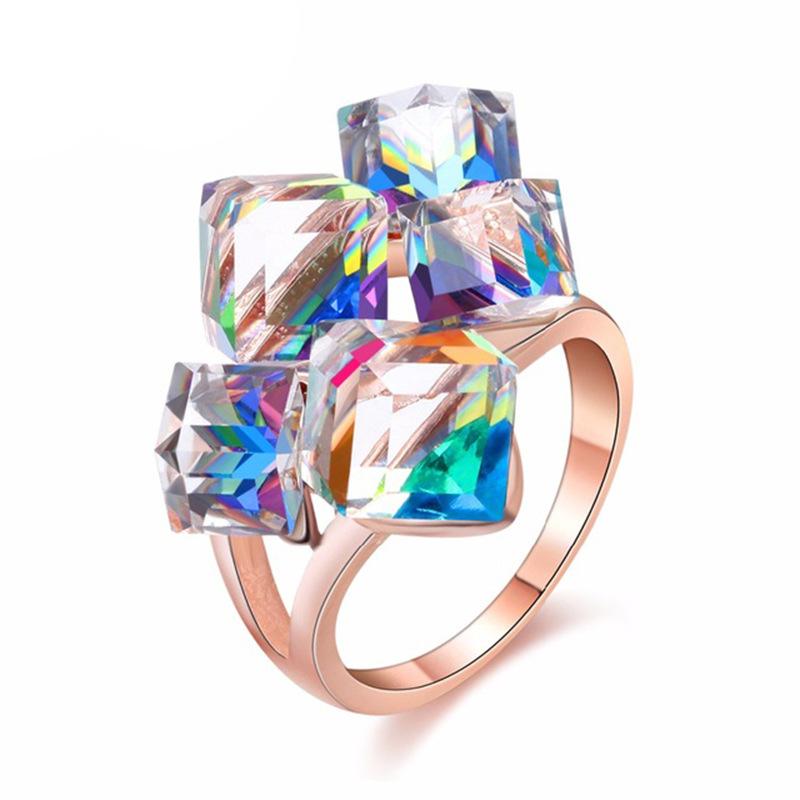Crystal Coil Statement Ring product image